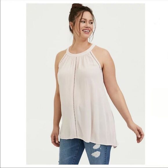 ✨Torrid Ombré Knit Sleeveless Halter Tunic✨ - Picture 5 of 5